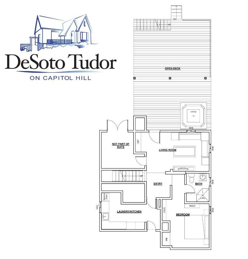 Desoto Tudor On Capitol Hill Salt Lake City Exterior photo